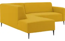 Goossens hoekbank key west geel stof - 8229531-01