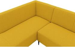 Goossens hoekbank key west geel stof - 8229531-01