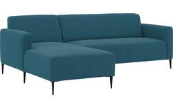 Goossens loungebank key west blauw stof - 8229533-02