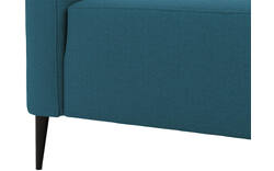 Goossens loungebank key west blauw stof - 8229533-01-gespiegeld