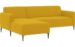 Goossens loungebank key west geel stof - 8229536-01