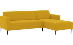 Goossens loungebank key west geel stof - 8229536-01-gespiegeld