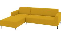 Goossens loungebank key west geel stof - 8229536-01
