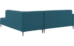 Goossens hoekbank key west blauw stof - 8229538-01