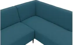 Goossens hoekbank key west blauw stof - 8229538-01