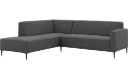 Goossens hoekbank key west grijs stof - 8229539-01-gespiegeld