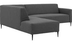 Goossens hoekbank key west grijs stof - 8229539-01-gespiegeld