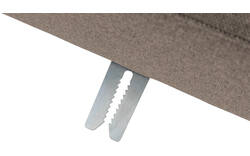 Goossens hoekbank key west bruin stof - 8229541-01-gespiegeld