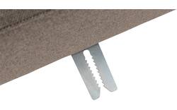 Goossens hoekbank key west bruin stof - 8229541-01