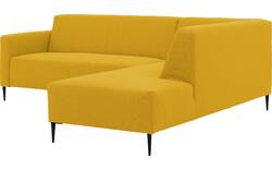 Goossens hoekbank key west geel stof - 8229542-01