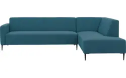 Goossens hoekbank key west blauw stof - 8229544-01