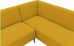 Goossens hoekbank key west geel stof - 8229548-01