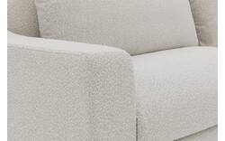 Goossens hoekbank odette wit stof - 8229553-01