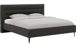 Goossens bedframe royal grijs stof - 8229608-01