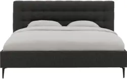 Goossens bedframe royal grijs stof - 8229608-01