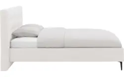 Goossens bedframe royal wit stof - 8229609-01