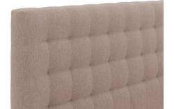 Goossens bedframe royal bruin stof - 8229610-01