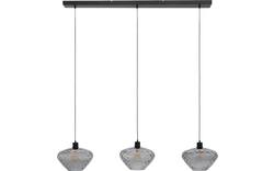 Goossens hanglamp dijon zwart metaal - 8229620-01
