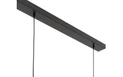 Goossens hanglamp dijon zwart metaal - 8229620-01
