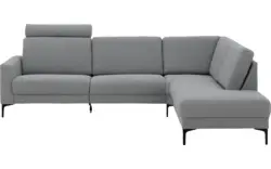 Goossens hoekbank dallas grijs stof - 8229628-11