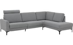 Goossens hoekbank dallas grijs stof - 8229628-11