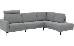 Goossens hoekbank dallas grijs stof - 8229628-11