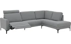 Goossens hoekbank dallas grijs stof - 8229628-11