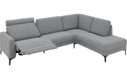 Goossens hoekbank dallas grijs stof - 8229628-11