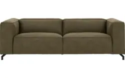 Goossens zitbank calvin groen micro leer - 8229629-01