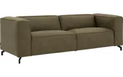 Goossens zitbank calvin groen micro leer - 8229629-01