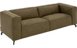 Goossens zitbank calvin groen micro leer - 8229629-01