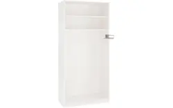 Goossens stropdas en ceintuurhouder accessoires retro wit wit mdf - 8229638-01