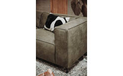 Goossens zitbank calvin groen micro leer - 8190316-626-01