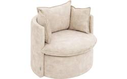 Goossens fauteuil bonne beige stof - 8229733-01