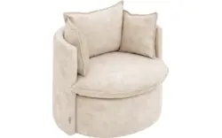 Goossens fauteuil bonne beige stof - 8229733-01