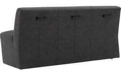 Goossens eetkamerbank montana grijs micro leer - 8229739-02