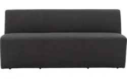 Goossens eetkamerbank montana grijs micro leer - 8229739-01