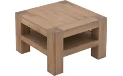 Goossens hoektafel roots grijs eiken - 8229740-01
