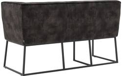 Goossens excellent eetkamerbank tom grijs stof - 8229744-02
