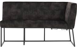Goossens excellent eetkamerbank tom grijs stof - 8229744-01