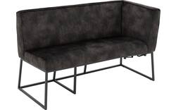 Goossens excellent eetkamerbank tom grijs stof - 8229744-01