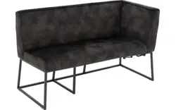 Goossens excellent eetkamerbank tom grijs stof - 8229744-01