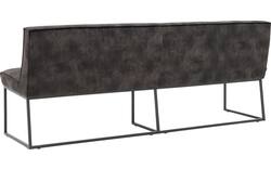 Goossens excellent eetkamerbank tom grijs stof - 8229746-03