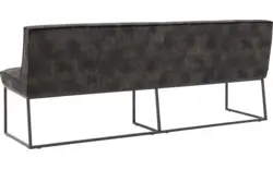 Goossens excellent eetkamerbank tom grijs stof - 8229746-02