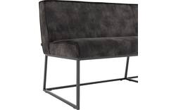 Goossens excellent eetkamerbank tom grijs stof - 8229746-02
