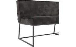 Goossens excellent eetkamerbank tom grijs stof - 8229746-02