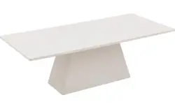 Goossens eettafel stone wit beton - 8229766-01