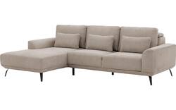 Goossens excellent loungebank princess beige stof - 8229789-01