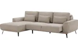 Goossens excellent loungebank princess beige stof - 8229789-01