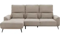 Goossens excellent loungebank princess beige stof - 8229789-01